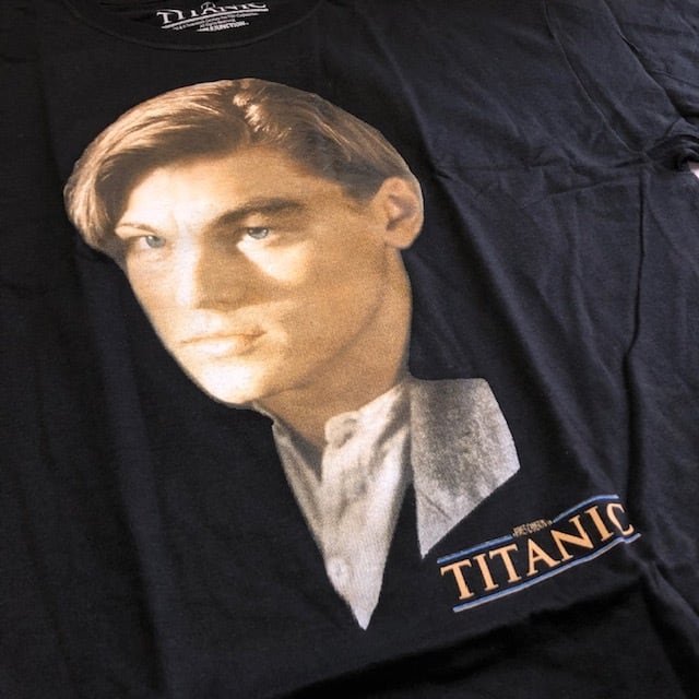 90s タイタニック titanic Tシャツ ディカプリオ ムービーT 映画T