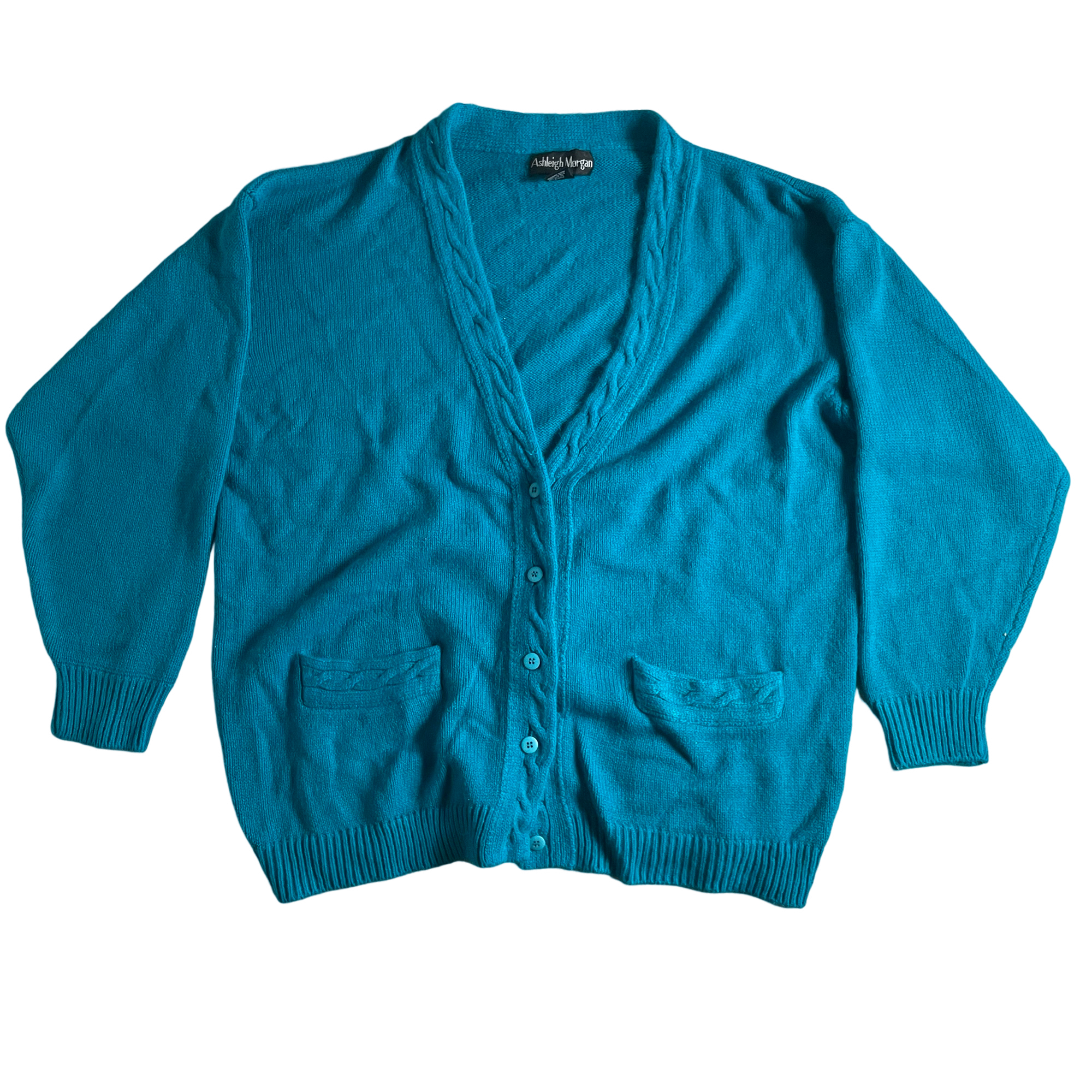 CHUNKY ACRYLIC CARDIGAN