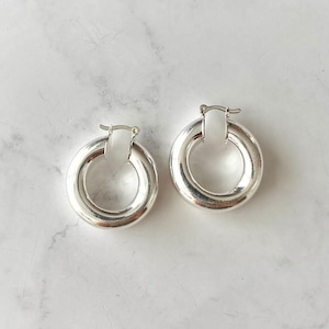 【SV2-37】White Gold filled earring