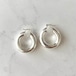 【SV2-37】White Gold filled earring