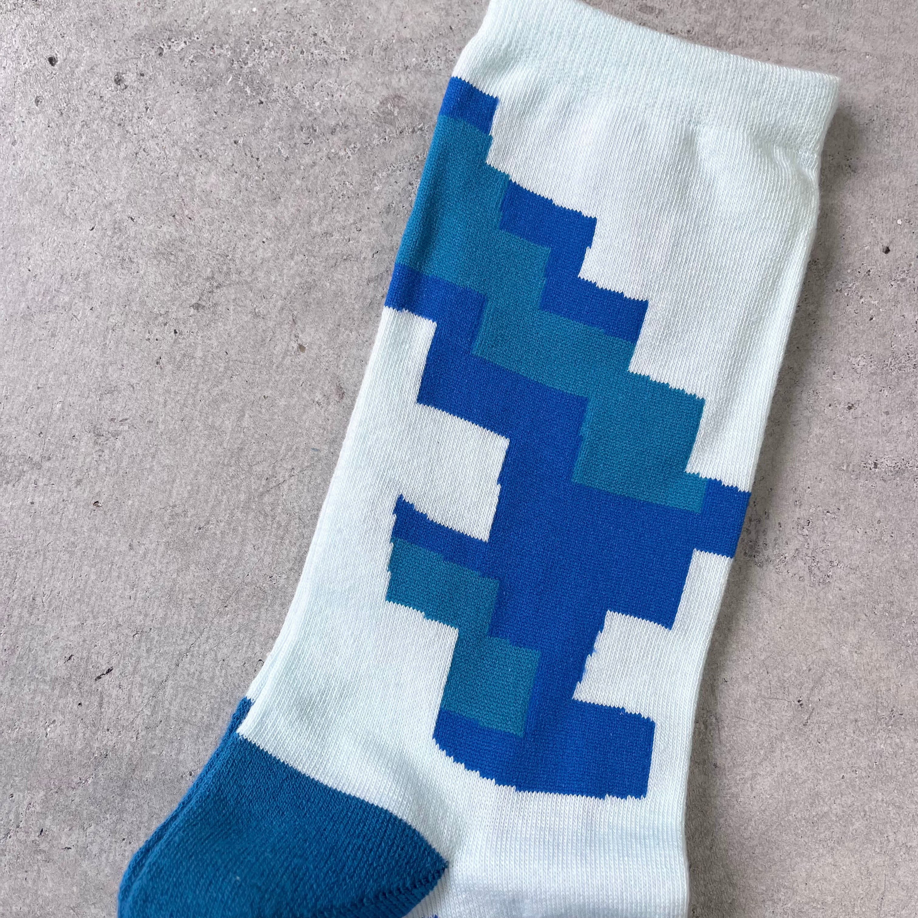bpbp / 【23-27.5cm】MASARU SUZUKI paper mosaic socks