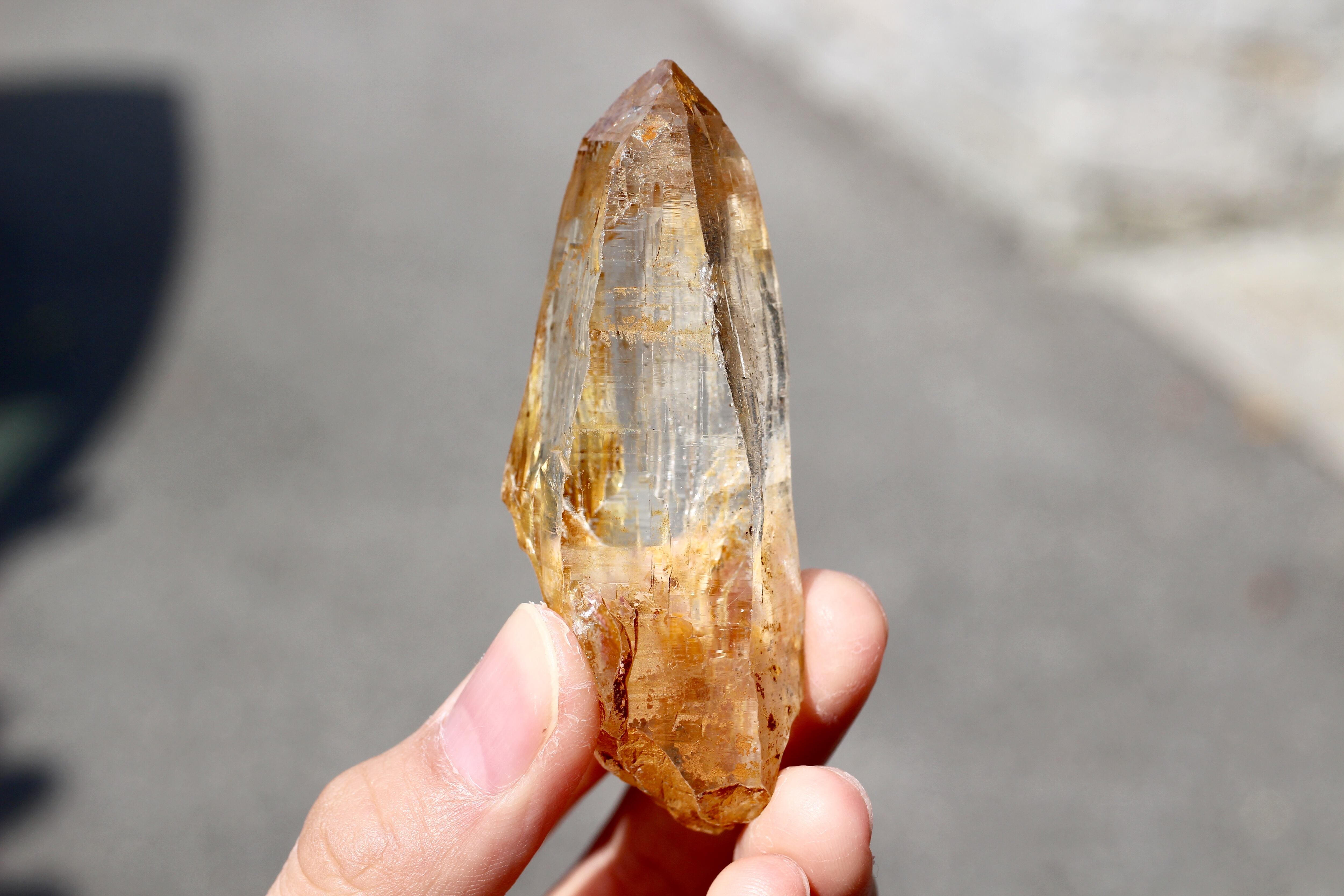 ガネーシュヒマール産 ヒマラヤ水晶 ゴールデンヒーラー