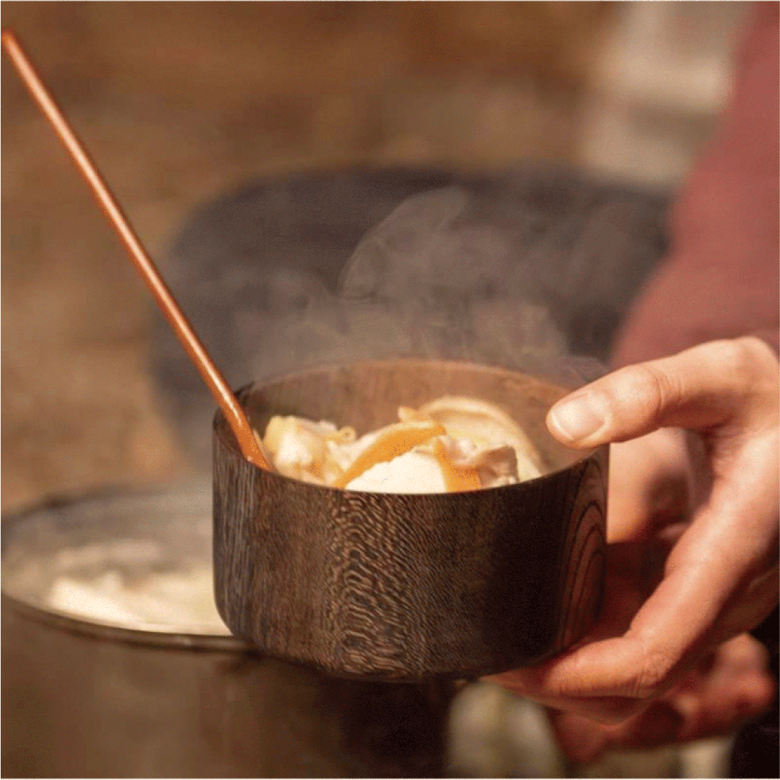 EVERNEW 深山漆椀 汁 / エバニュー みやまうるしわん しる