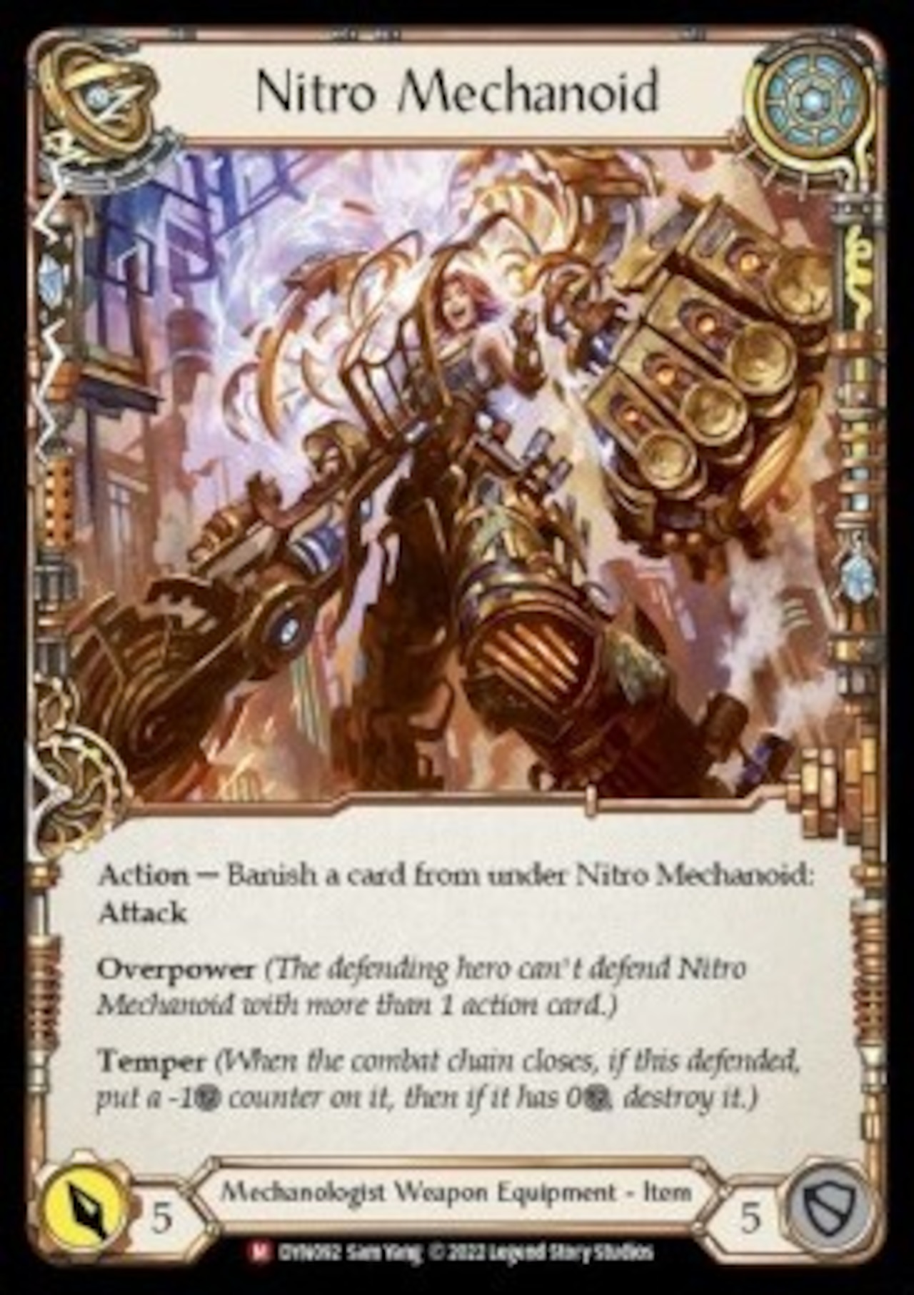 DYN092『CF』【Mechanologist】Construct Nitro Mechanoid・画像2