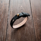 本パイソン革ブレスレット Python Leather Bracelet