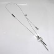 VOID STICK CIRCUIT w/DIAMOND #1 I.D. TAG NECKLACE / ヴォイドスティックサーキット ダイヤモンド #1 I.D. タグ ネックレス