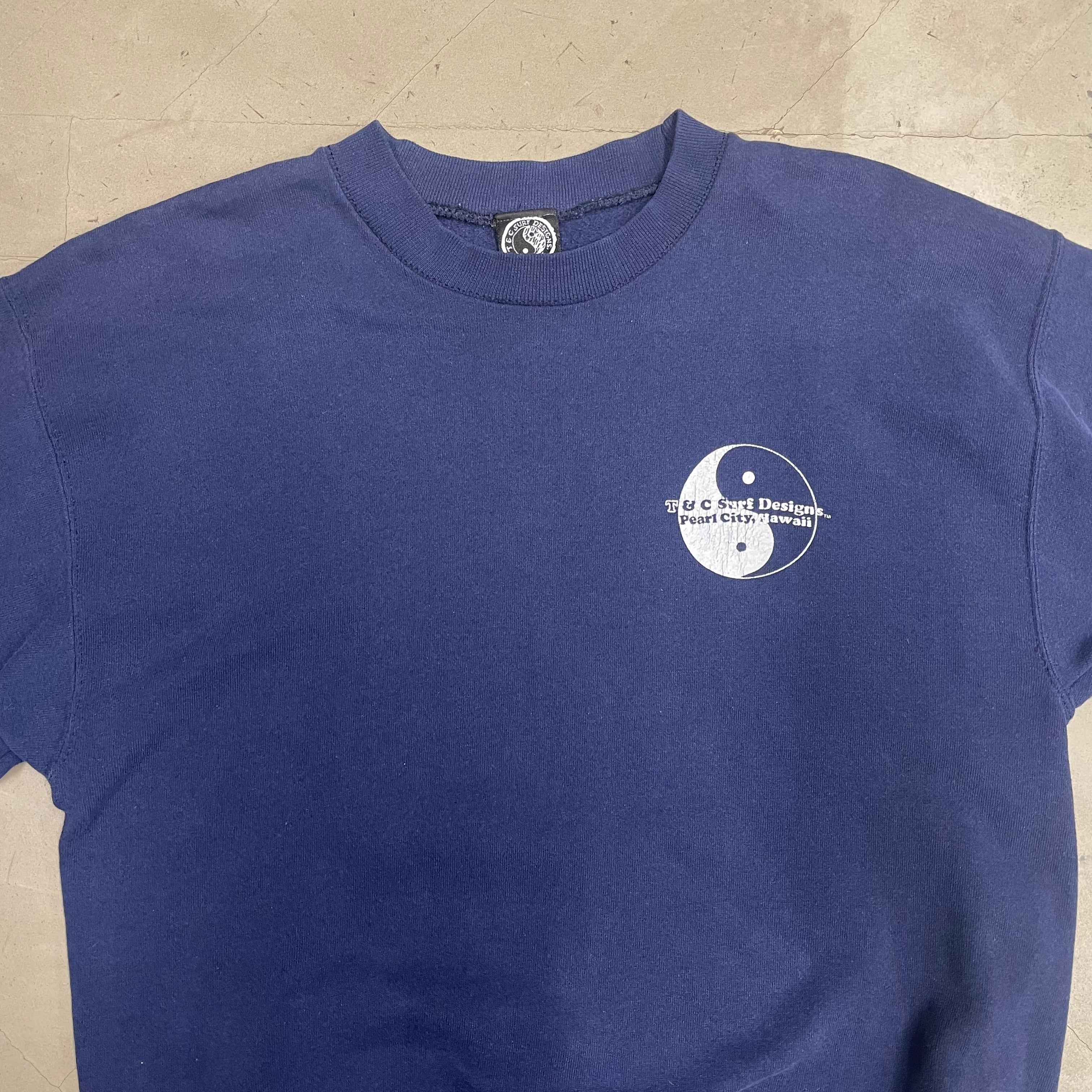 90s Town & Country Surf Designs スウェット タウカン | used&vintage