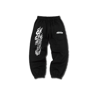 CHIBIUNITY×JERRYTRAD ADVEBTURE SWEATPANTS BLACK