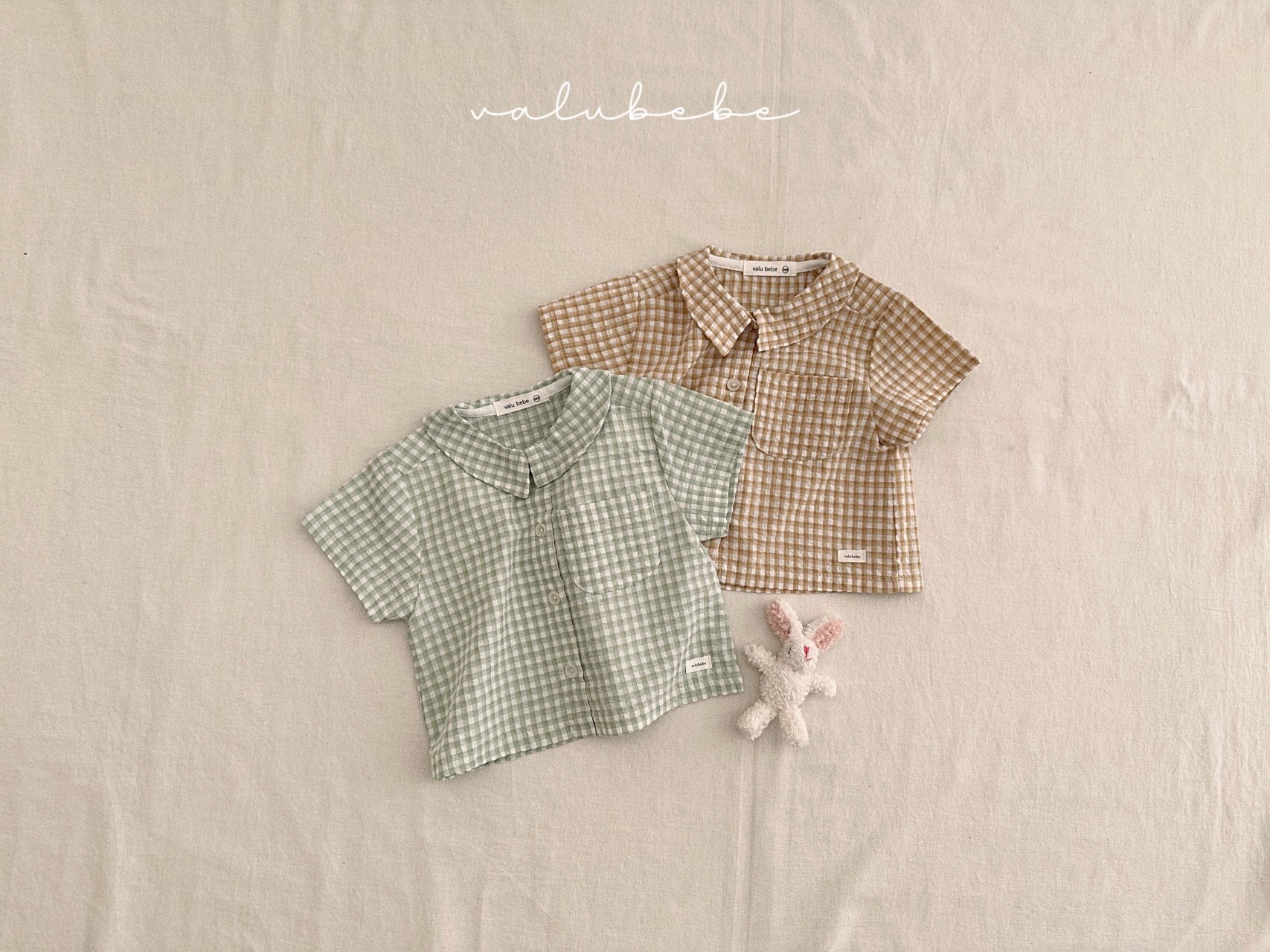 *即納* valubebe チェックシャツ