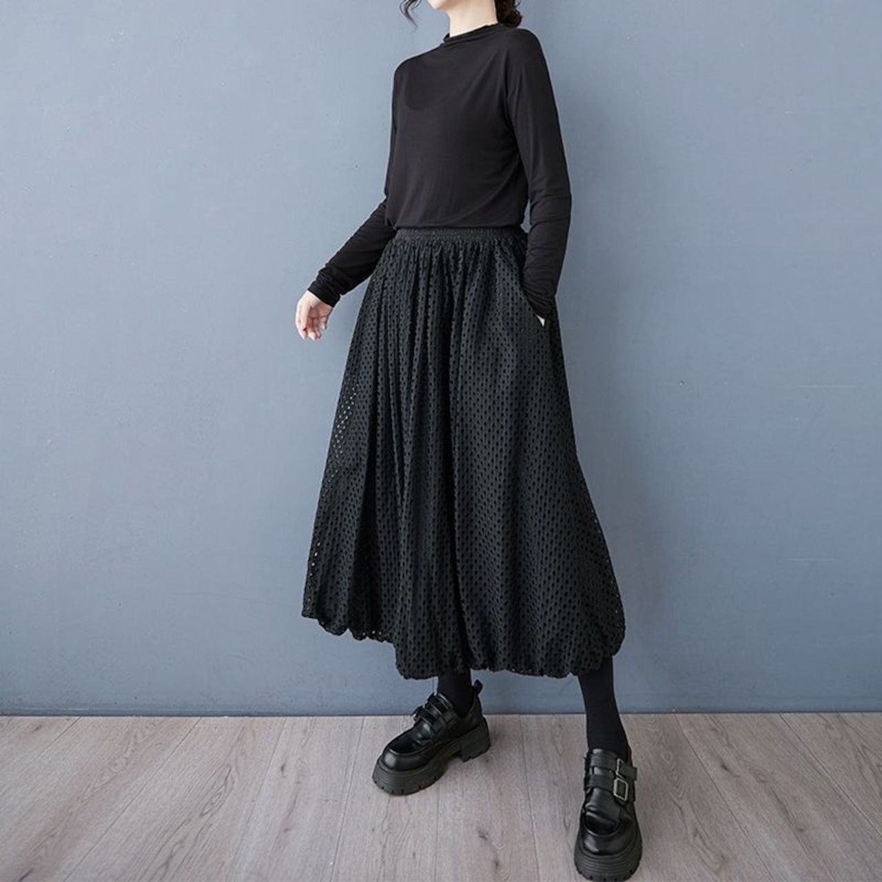 アイレットデザイン バルーンスカート 00100