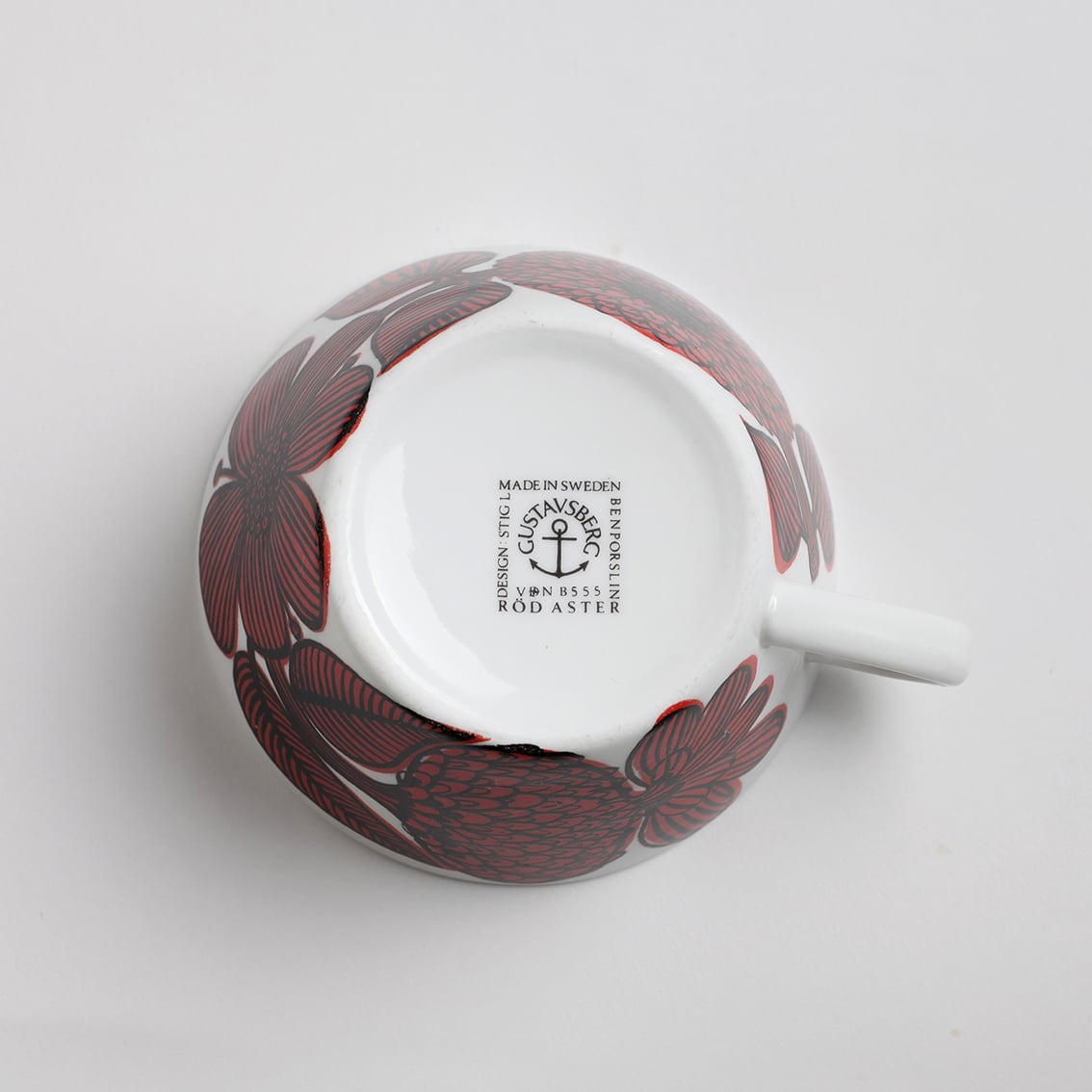 Gustavsberg グスタフスベリ Red Aster レッド・アスター ティー Gustavsberg グスタフスベリ Red Aster レッド・アスター ティー