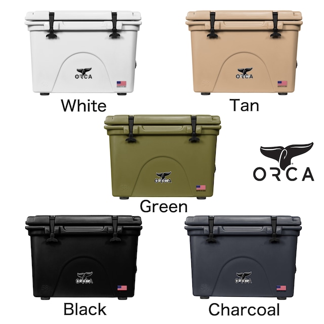 ORCA Coolers 58 Quart オルカ クーラー ボックス キャンプ用品 アウトドア キャンプ グッズ 保冷 クッキング ドリンク オルカクーラーズジャパン