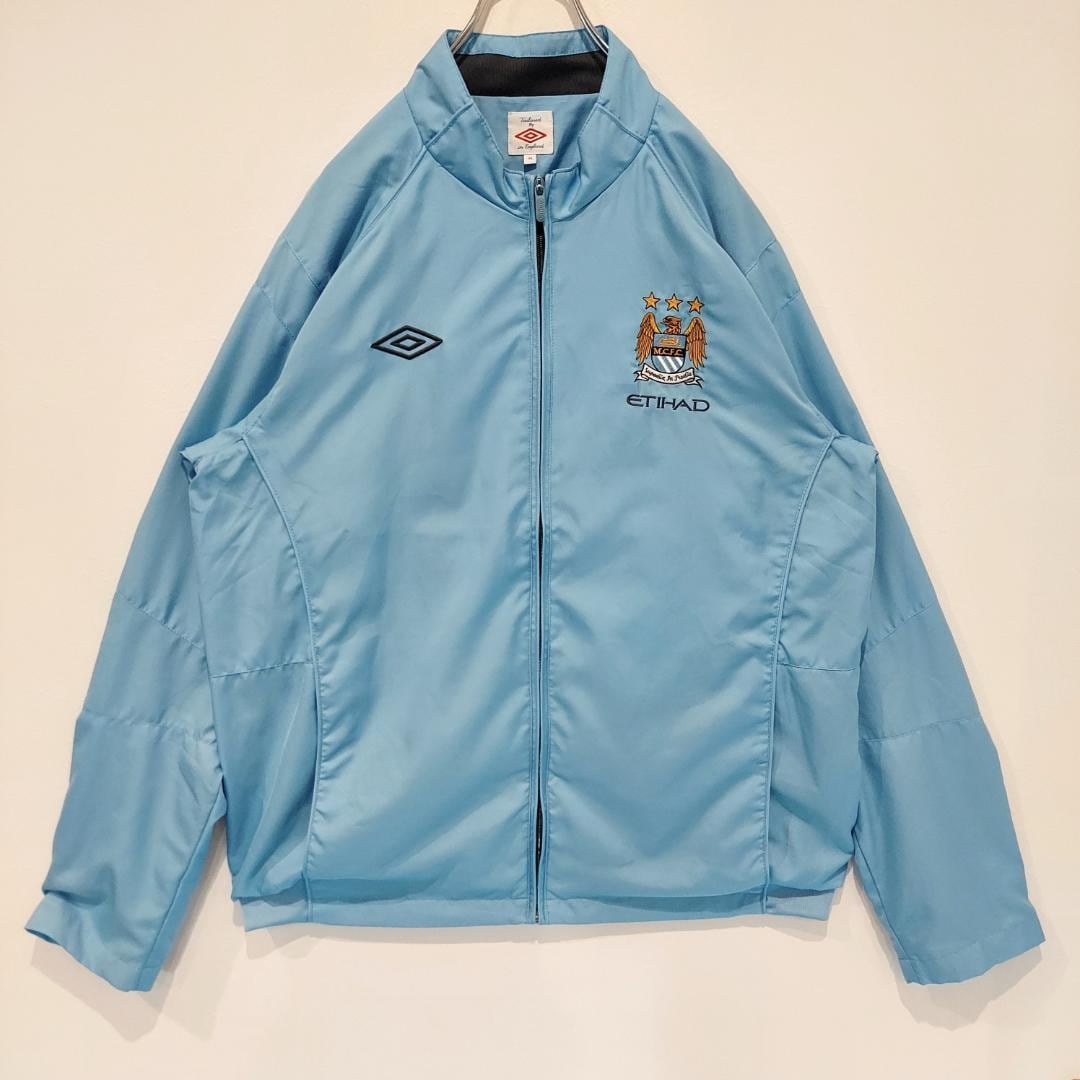 アンブロ マンC 偉 マンチェスターシティ XL UMBRO セットアップ ジャージ