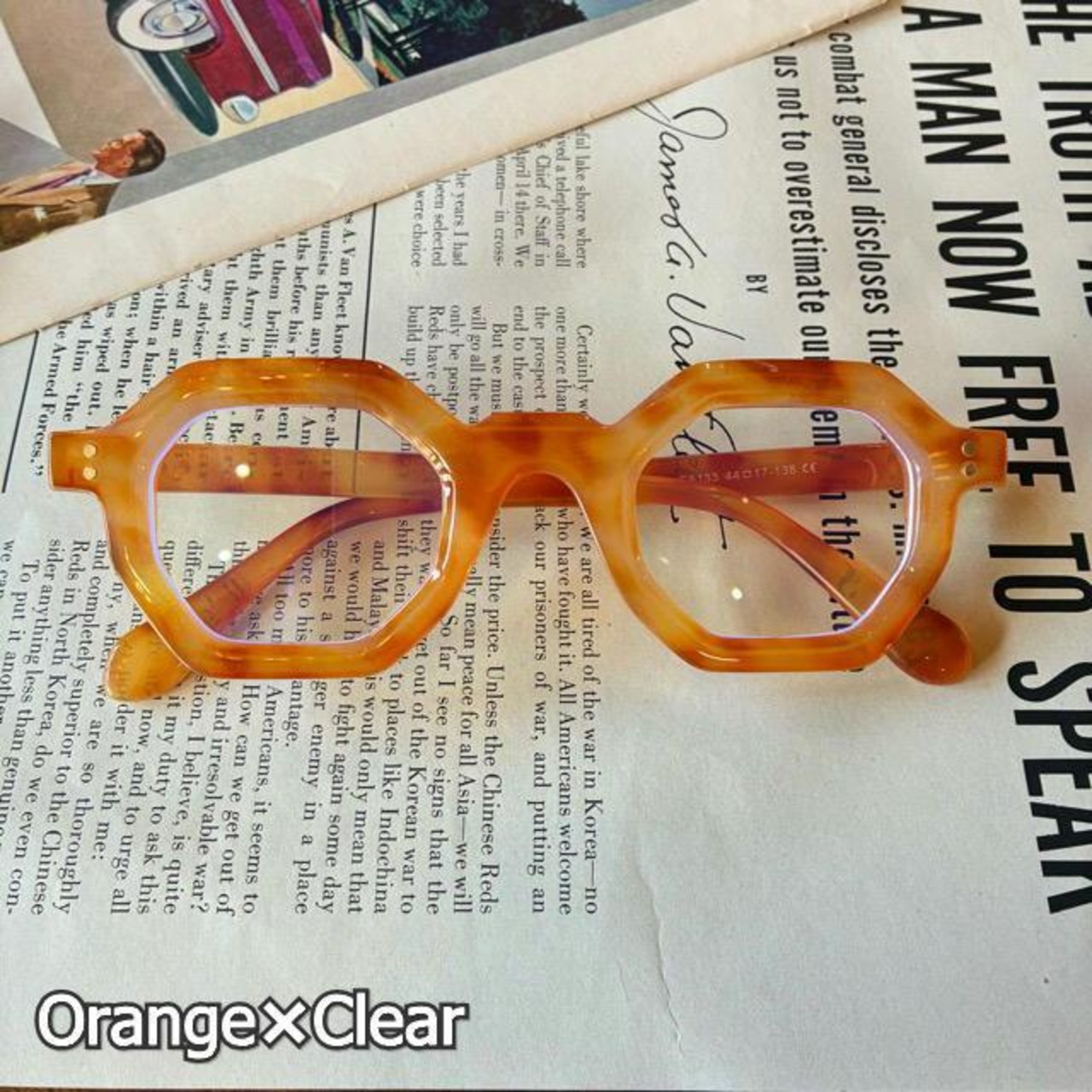 TOPANGA Accessory Octagonal Sunglasses 7 types