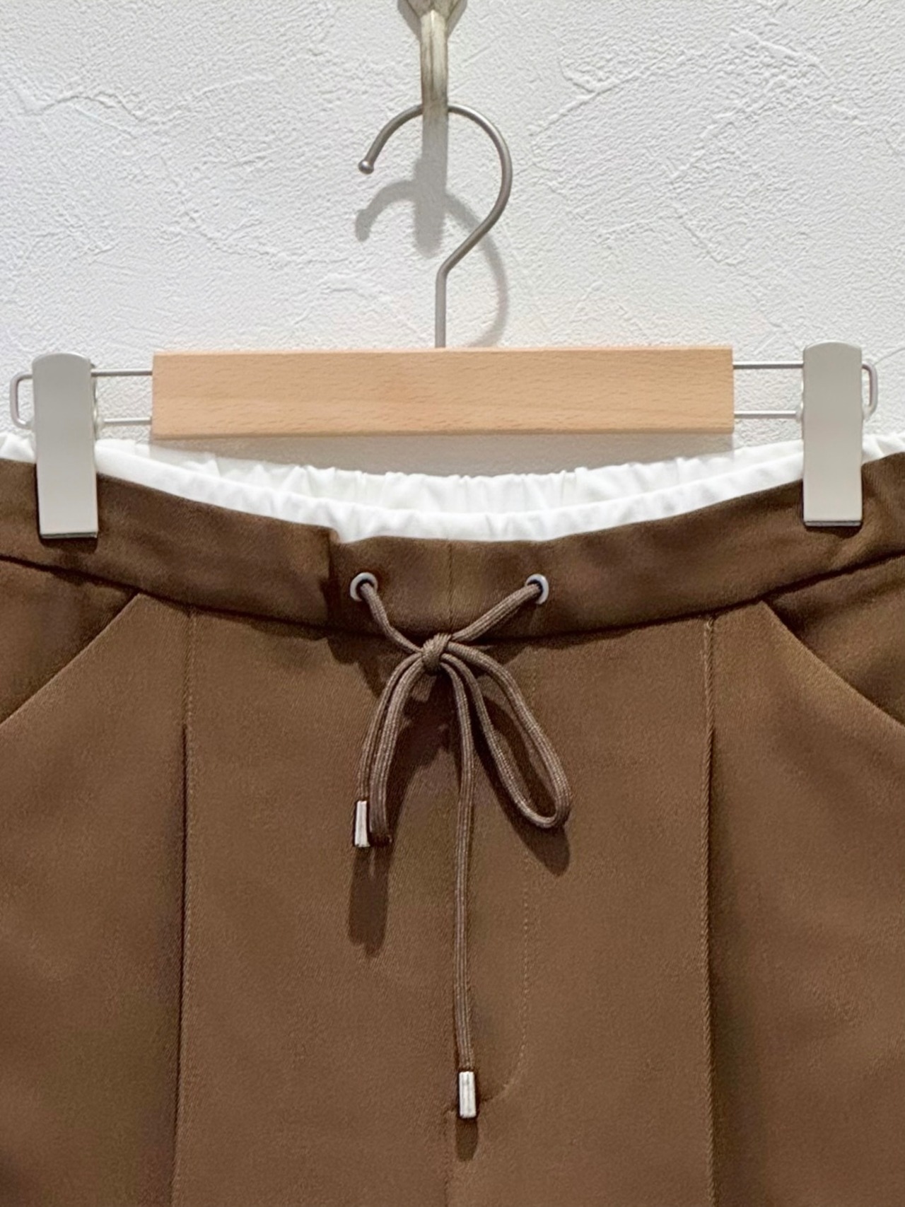 ダブルウエストパンツ