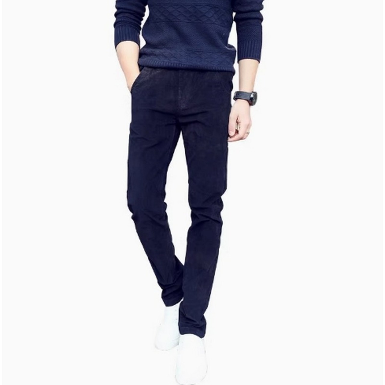 コーデュロイ スリムフィットパンツ af0038