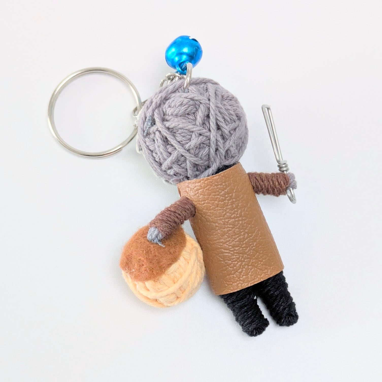 【 ジェイソン ボーヒーズ 『13日の金曜日』 ( Jason Voorhees ) 】 Voodoo doll KeyHolder / ブードゥー人形 / 身代わり人形 /お守り人形 〚アメリカン雑貨 アメトイ〛