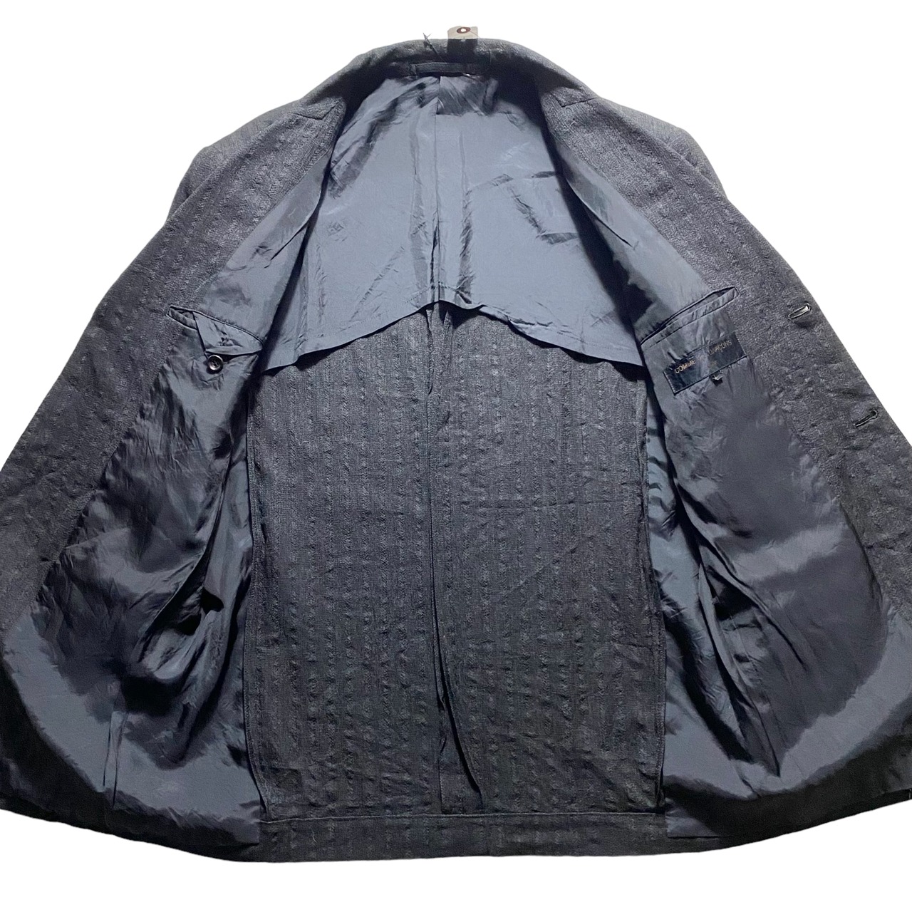 AD1999 COMME des GARCONS HOMME puckering tailored jacket