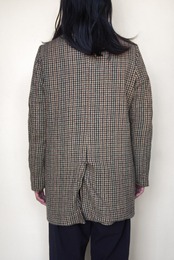 Soutien collar coat - wool