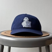 TACOMA FUJI RECORDS HOT DOG VNTG LOGO CAP ‘26 CAP designed by Hiroshi Iguchi NAVY