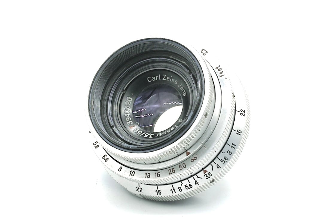 【完動品】EXA 1b Tessar 50mm f2.8 ケース・ストラップ付属