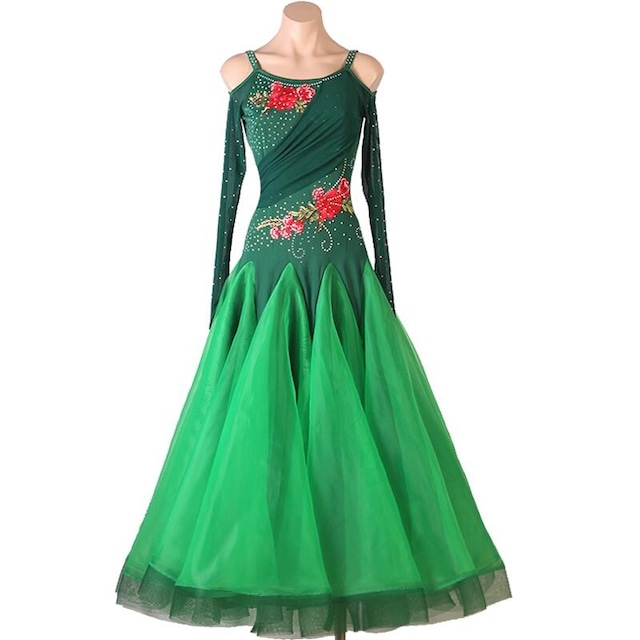 フローラルエレガンス・オフショルダードレス ds0949