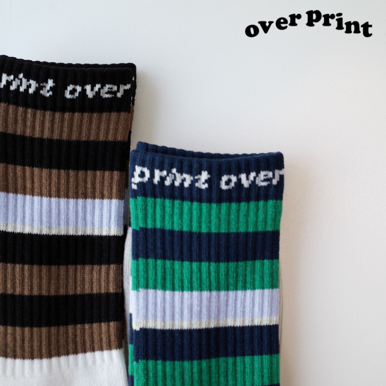 【over print】boader hi sox