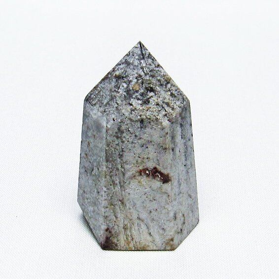 ガーデンファントム 六角柱 ガーデンクォーツ ポイント 庭園水晶 一点物 142-7483