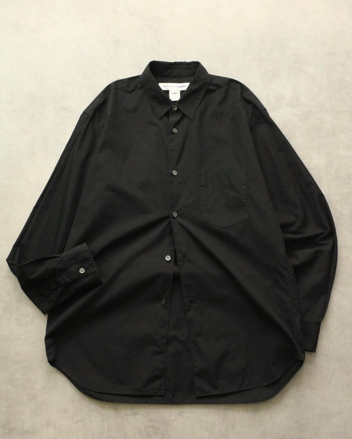 COMME des GARCONS SHIRT Narrow Classic Fit Cotton Shirt FRANCE製