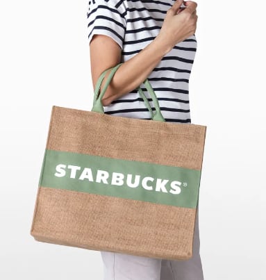スターバックスインドネシア16周年限定イカット織りトートバッグ