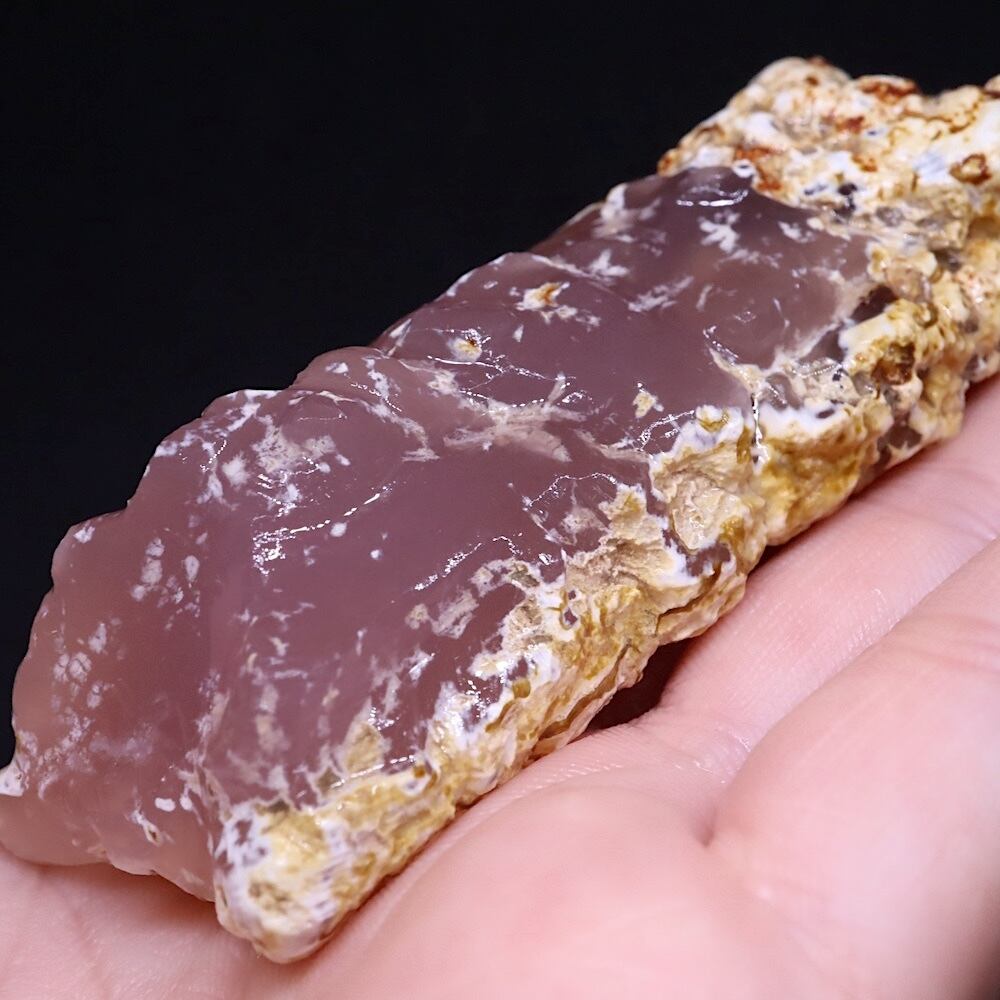 リムキャスト 珪化木 ピンクカルセドニー 75g LM016 鉱物 天然石