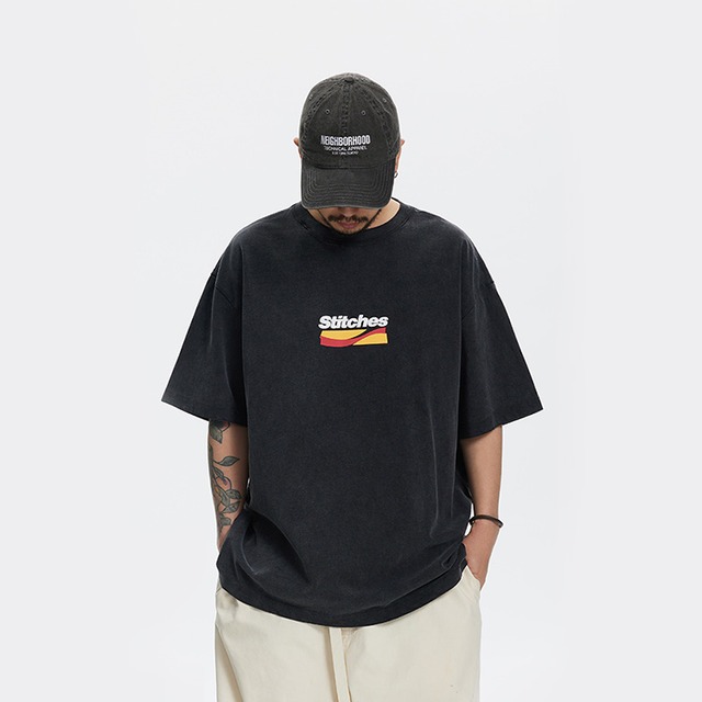 ★AMERICAN RETRO HALF SLEEVE T（unisex)　　　A0489