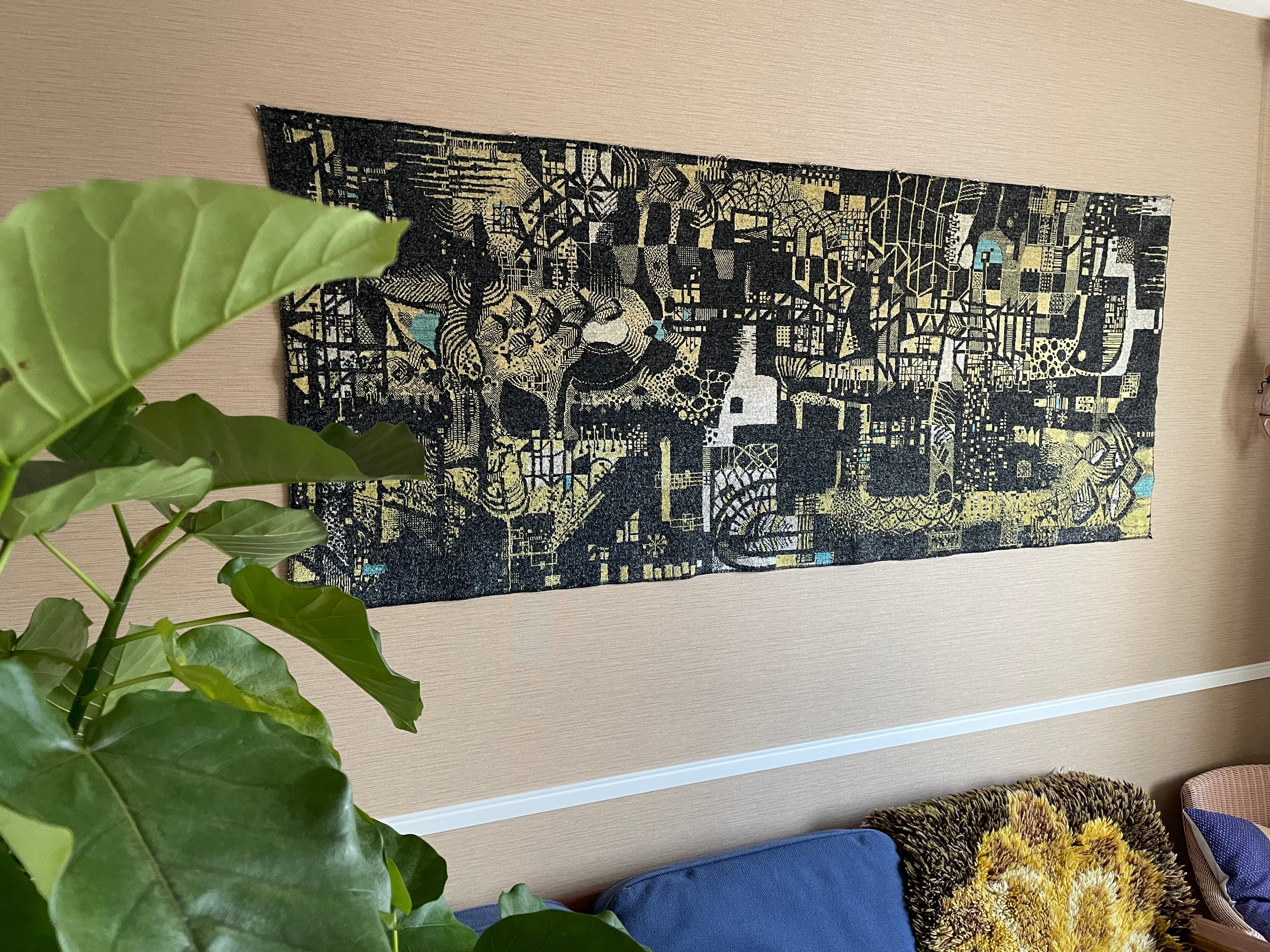 Mid Century Wall Hanging ビンテージウォールアート-