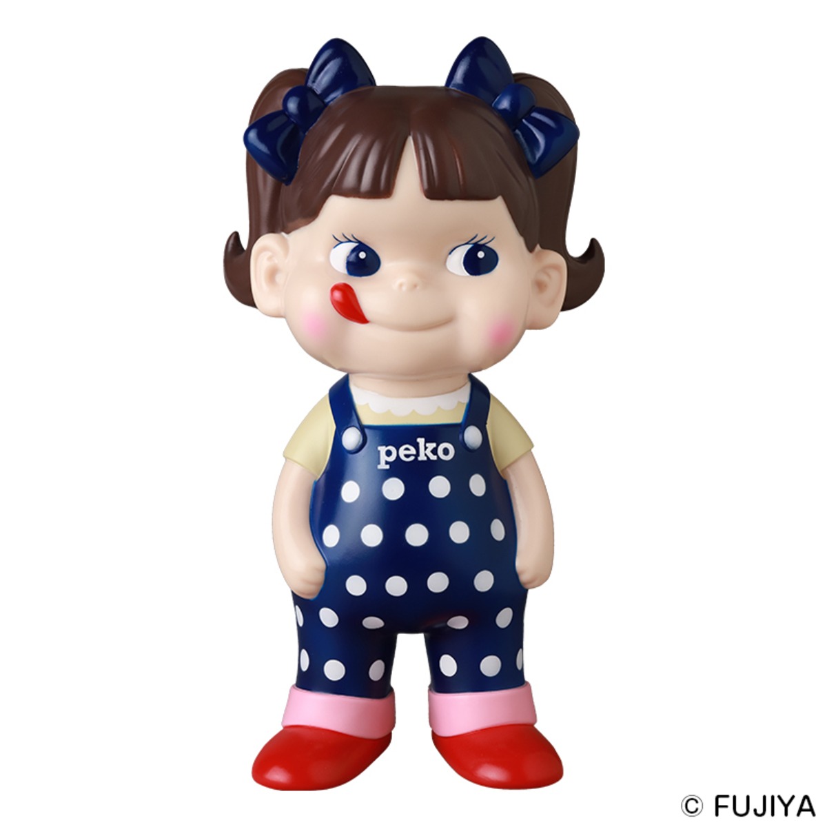 不二家 招き猫 ペコちゃん 黒 よろしき 