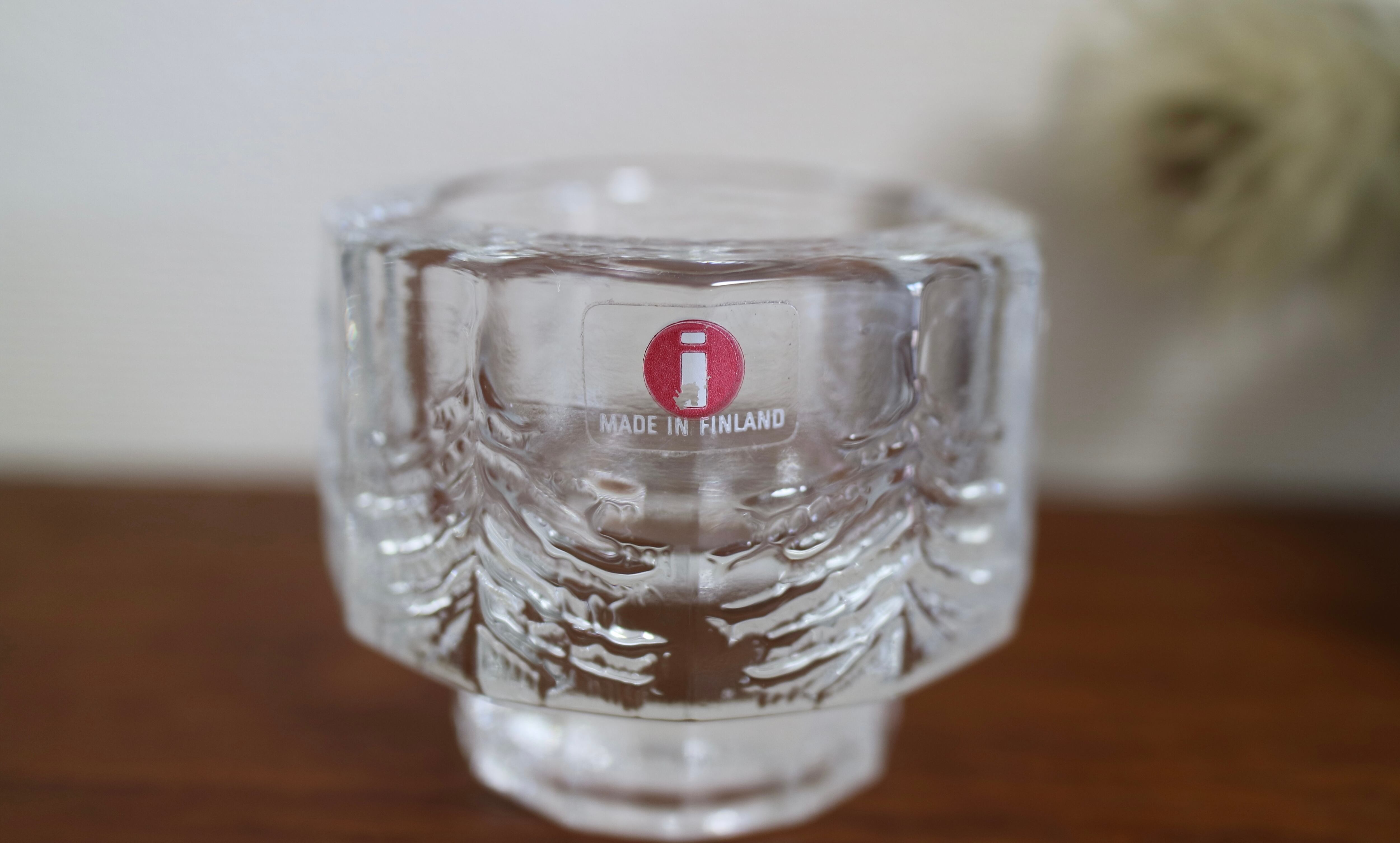 iittala イッタラ ／ KUUSI クーシ ／ もみの木 キャンドルホルダー 小