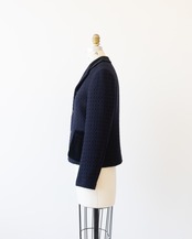 〈COMME des GARCONS COMME des GARCONS〉Tweed jacket