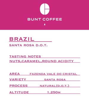 Brazil Santa Rosa D.O.T. 100g