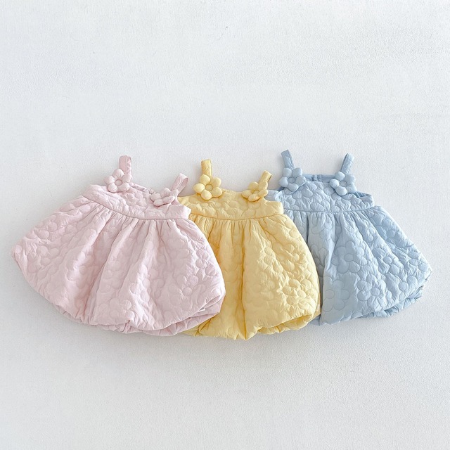 【BABY&KID】ふわふわ暖かいワンピース