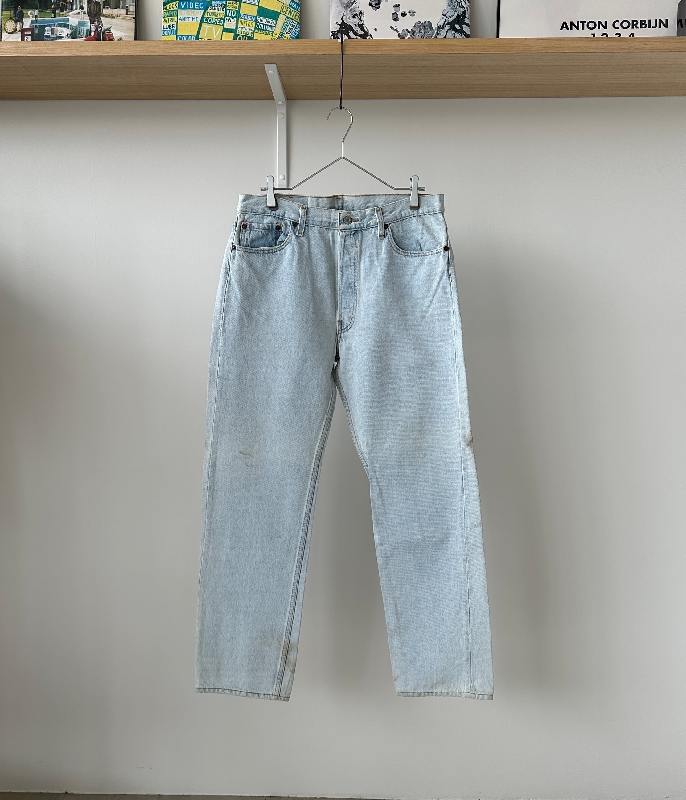 Levi's- Vintage 90s W36L32 501 Denim pants made in USA | BEGGARS