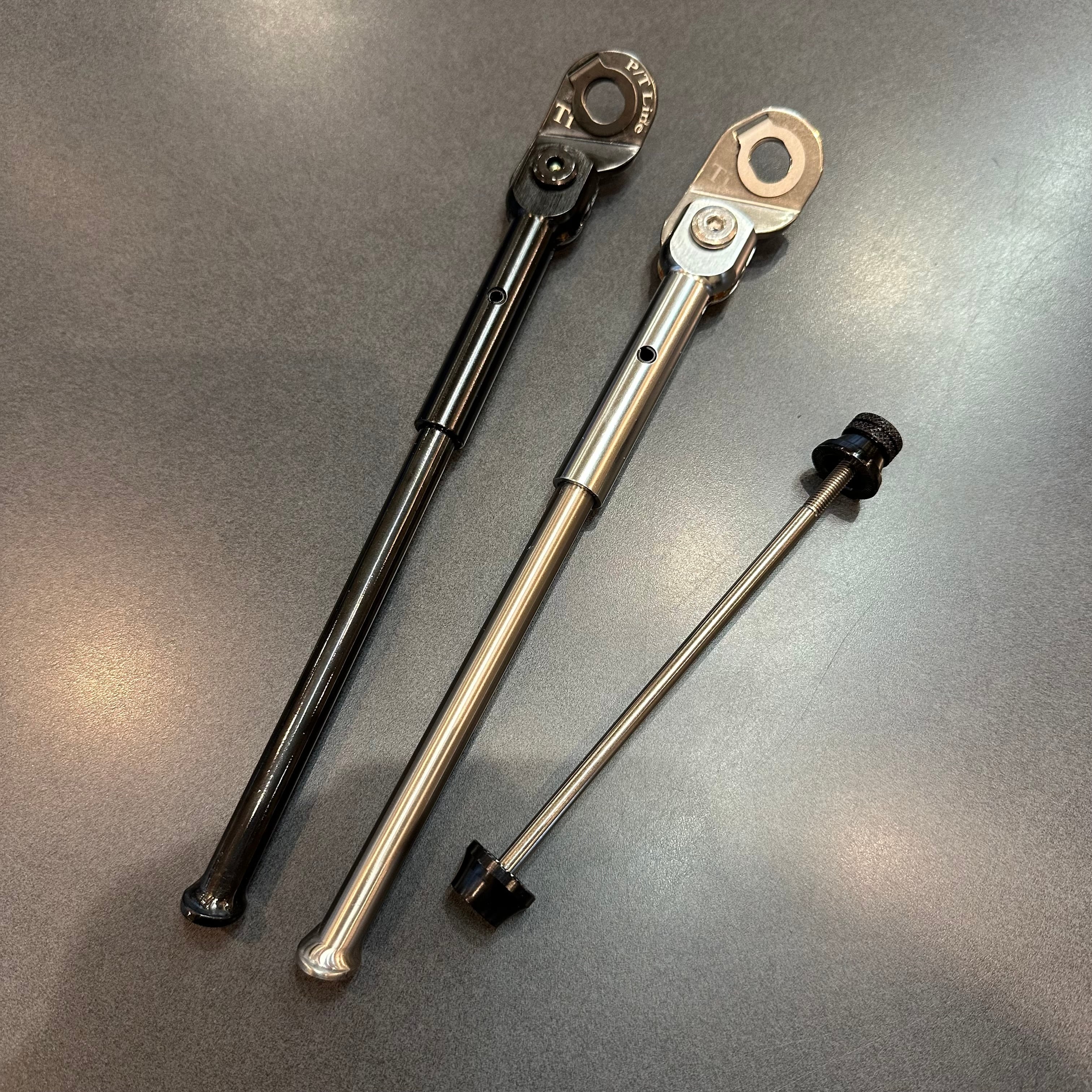 Titanium キックスタンド for BROMPTON【P/T Line + C Line New Frame