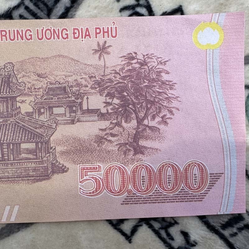 死後の世界のお金、ベトナムの冥金 500.000ドン x100枚セット、冥銭