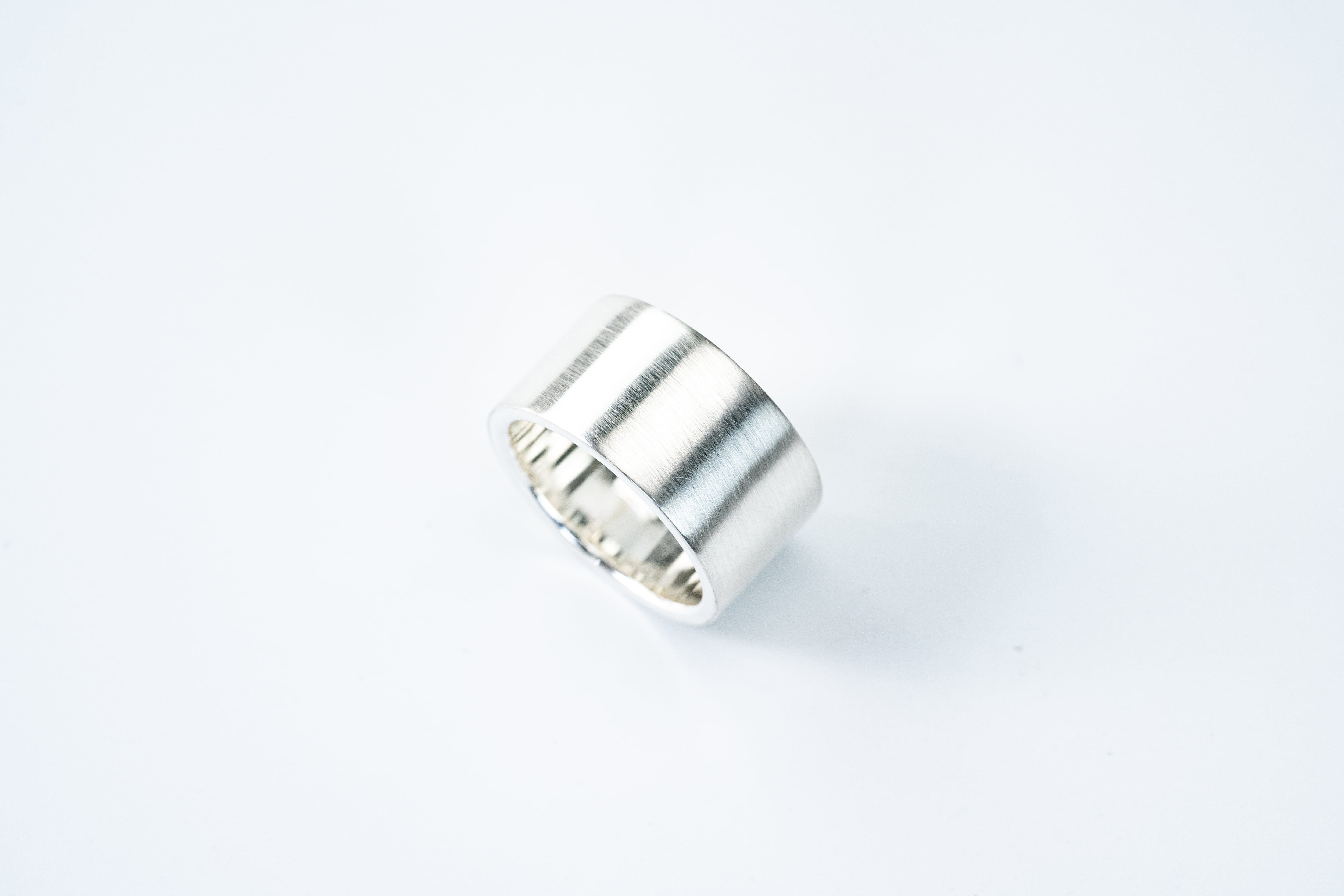 R-060 12mm Matte ring | WAKAN SILVER SMITH online store