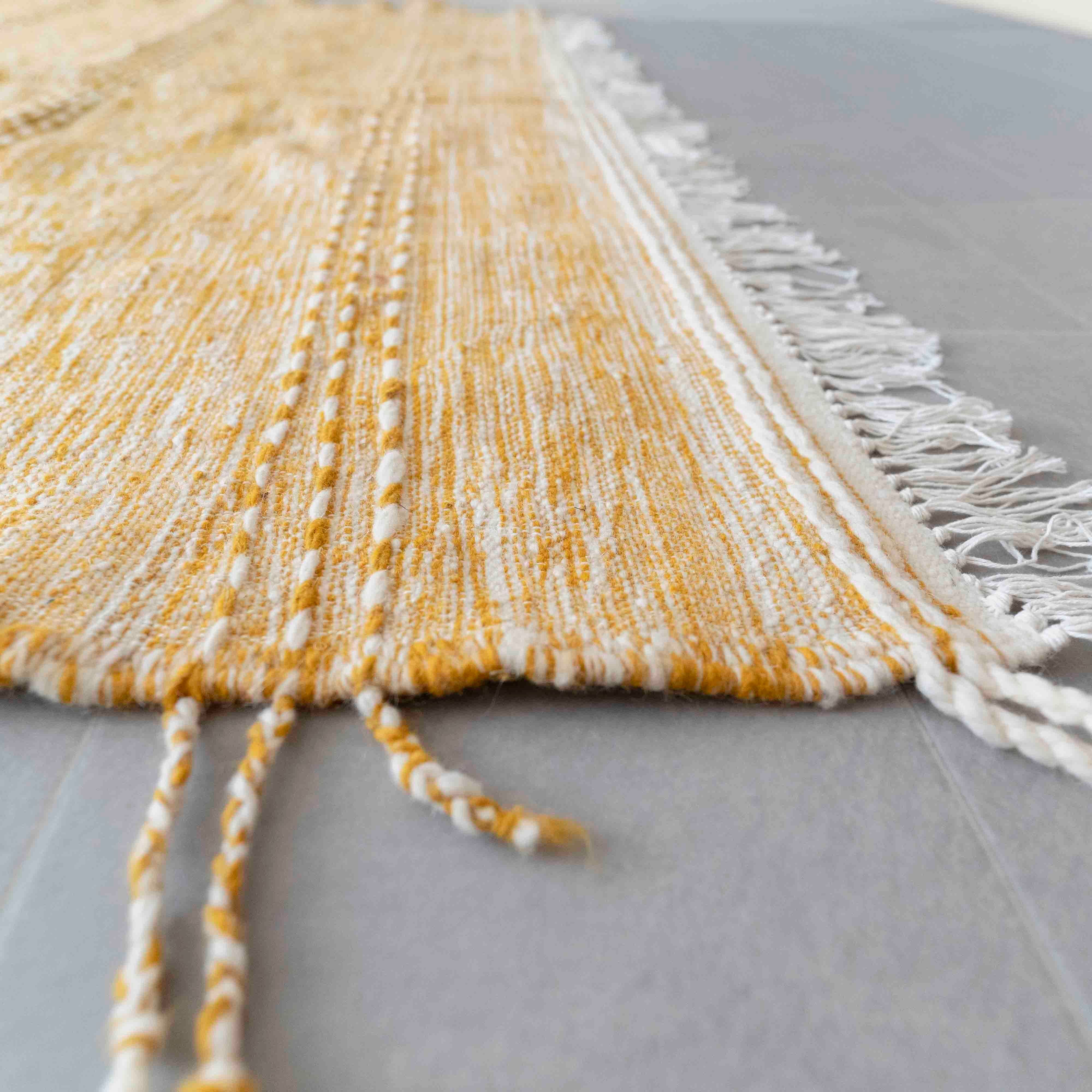 自然金　モロッコ産 モロッコラグ・キリム Zanafi / L 