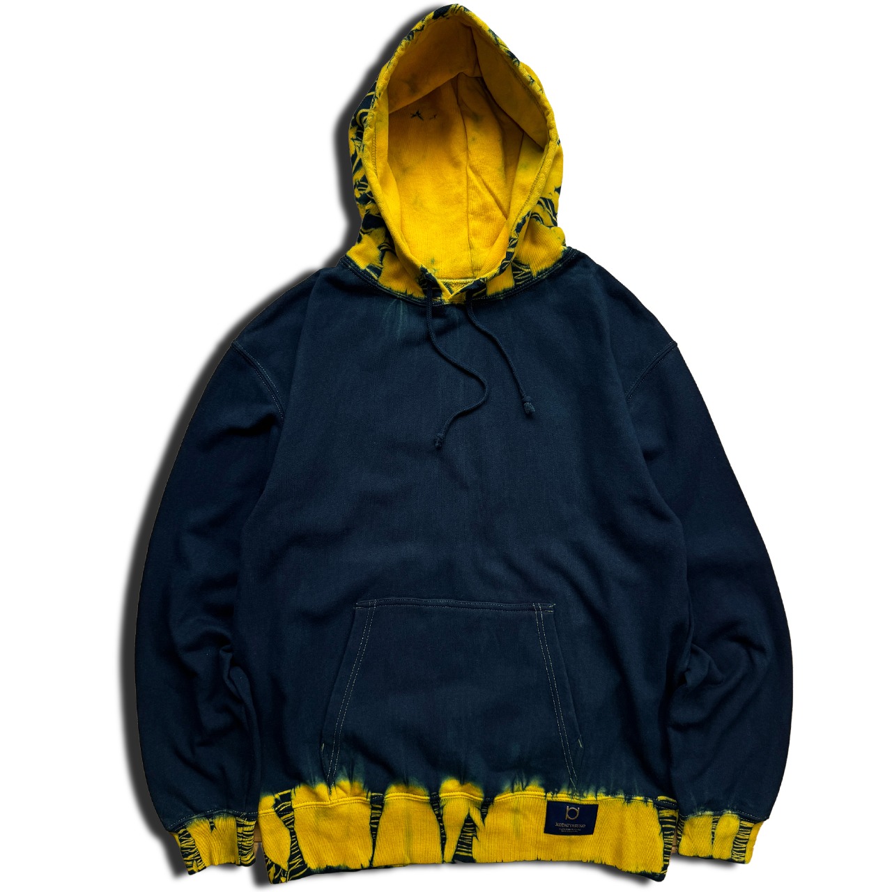 【数量限定販売】藍染めタイダイプルオーバーフーディー ひらめき