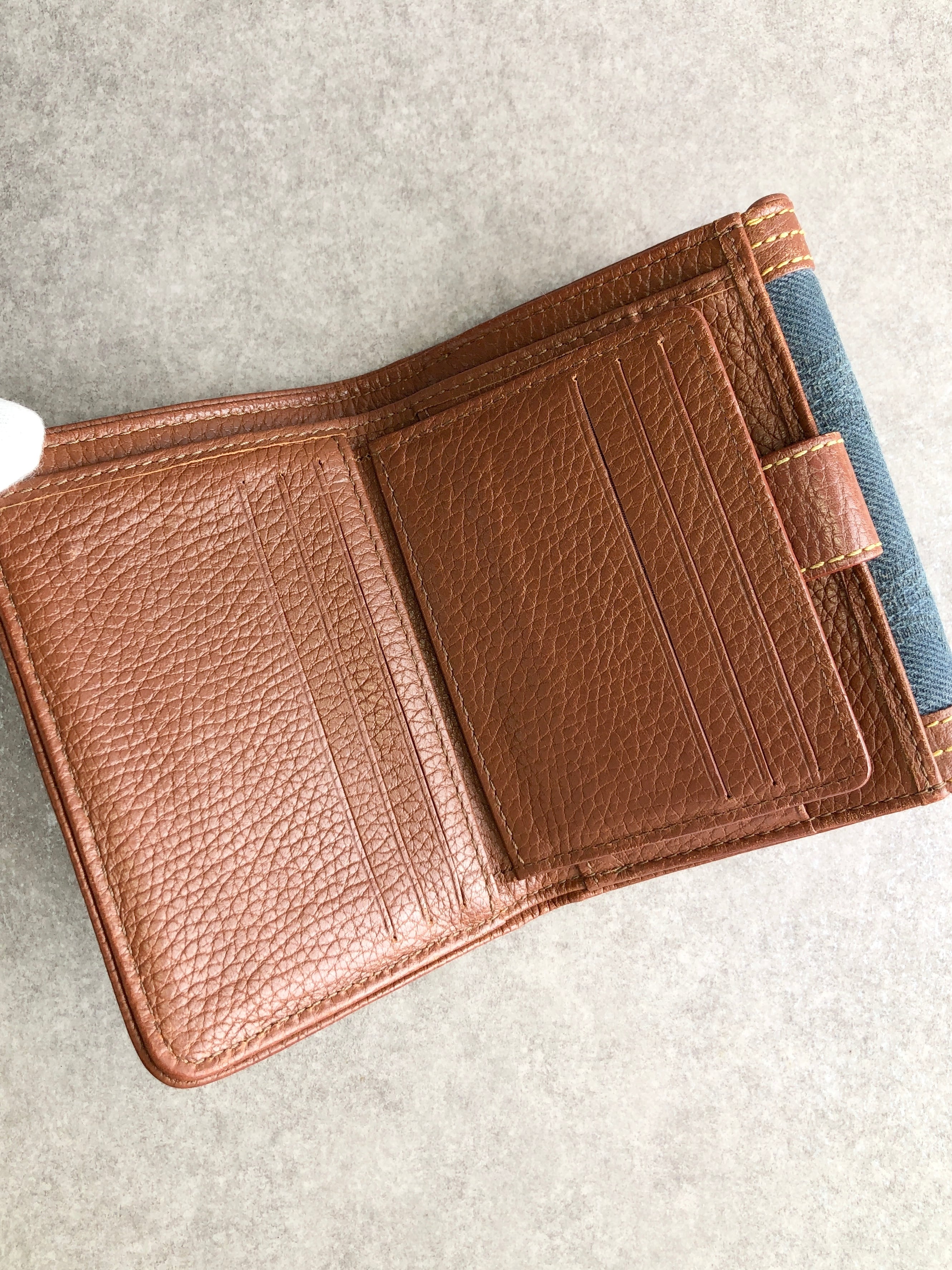 CELINE セリーヌ 財布 インディゴ パリマカダム デニム vintage