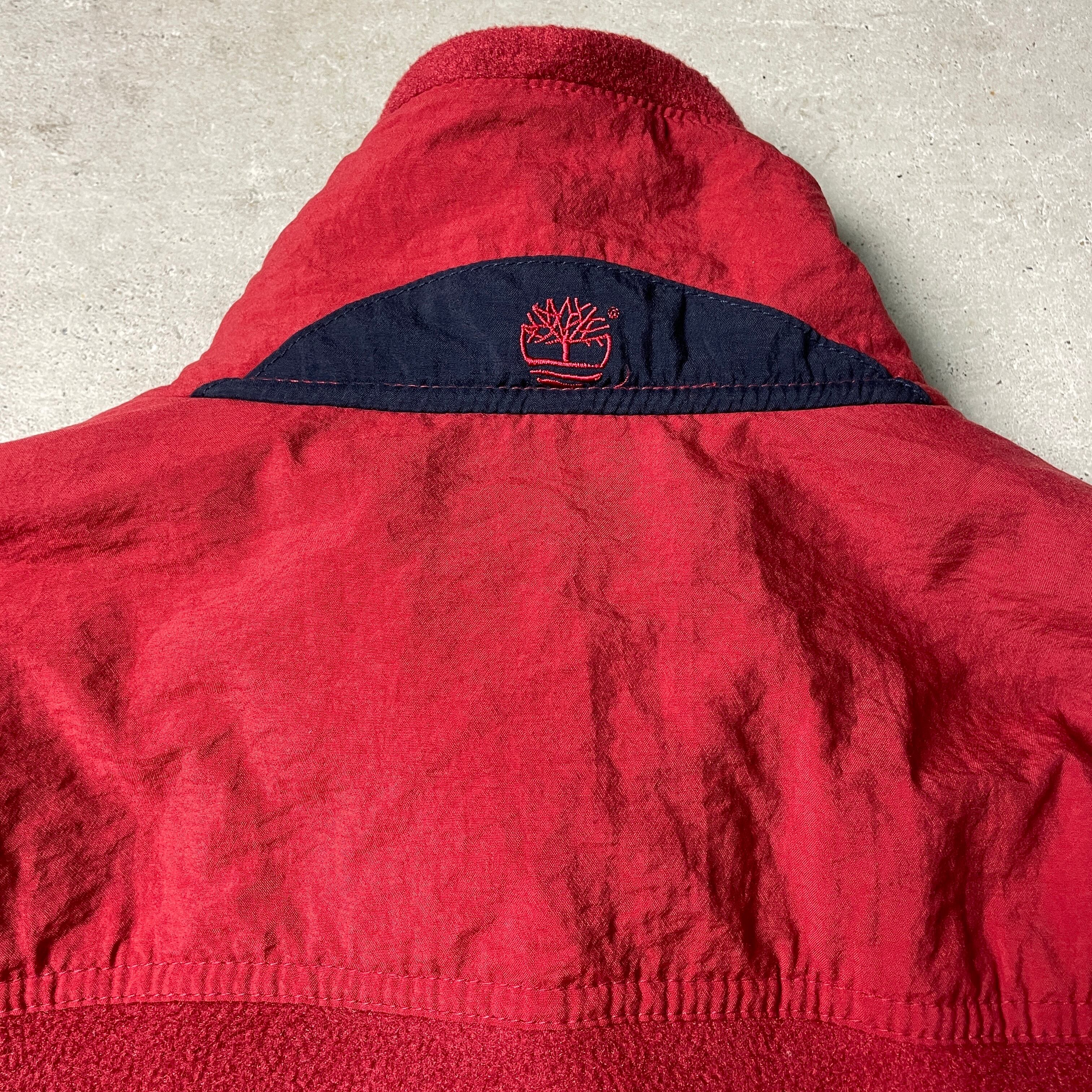 90年代 USA製 Timberland ティンバーランド ナイロン×フリース
