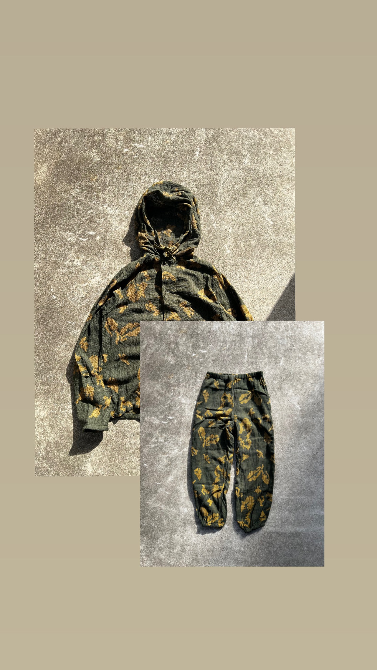 1970s- Russia USSR Berezka Camouflage Sniper Jacket & Trouser