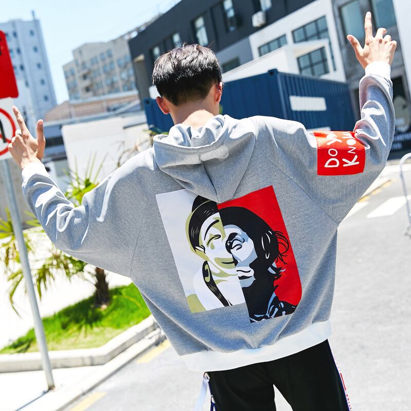 ピエロ パーカー グレー 男女兼用 ユニセックス