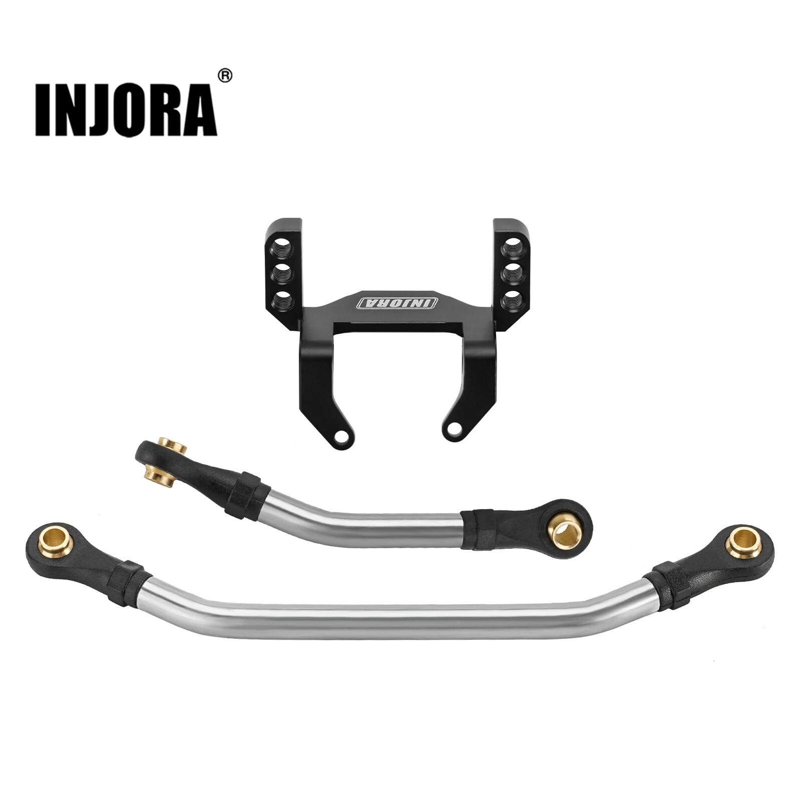 トラクサス　INJORA サーボ11kg INJORA サーボマウント Amazon | INJORA +4mm ダイヤモンド車軸 レイダウンサーボマウント