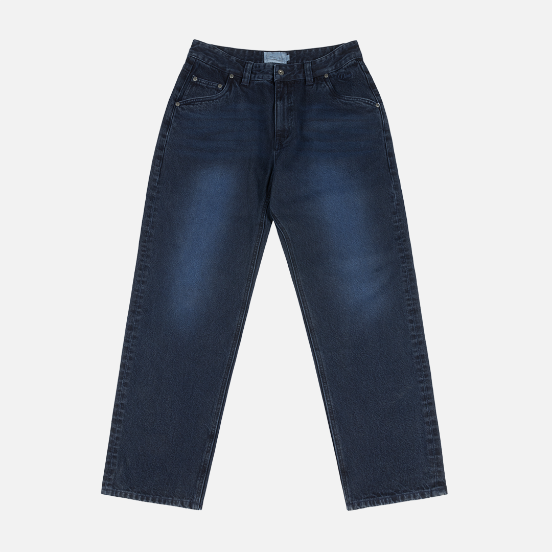DIME / Relaxed Denim Pants - Sandblasted True Blue | GOOD TIMES